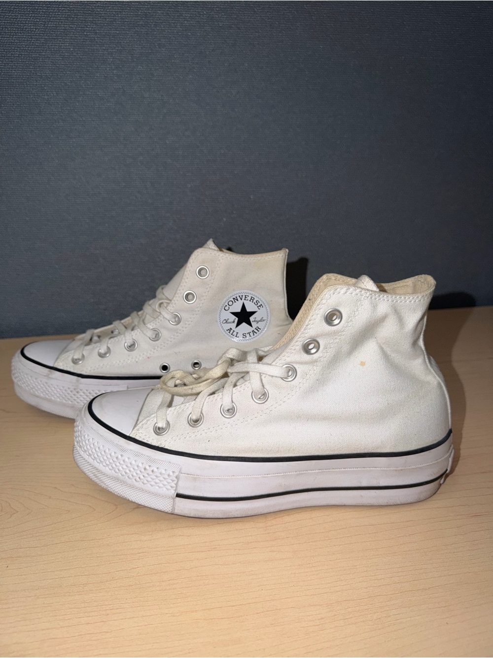 Converse High Top Sneakers - Off-White